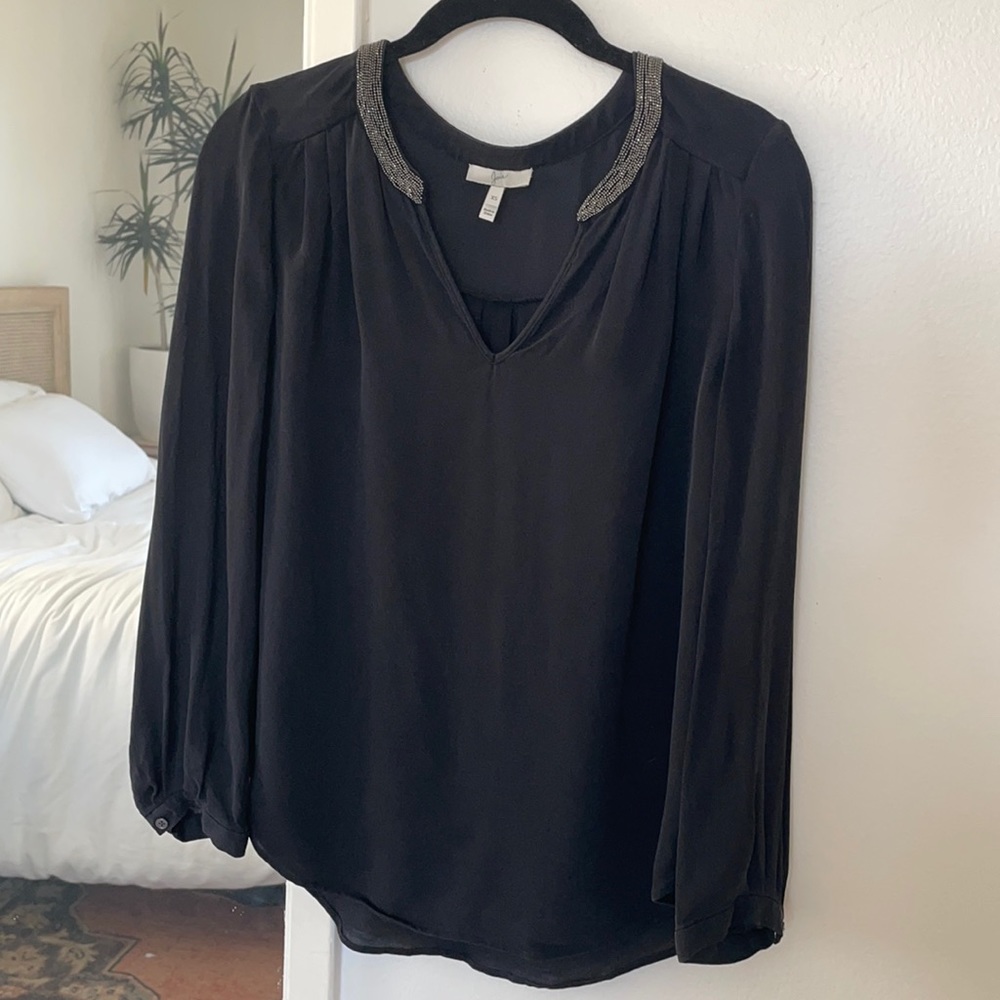 Joie black blouse
